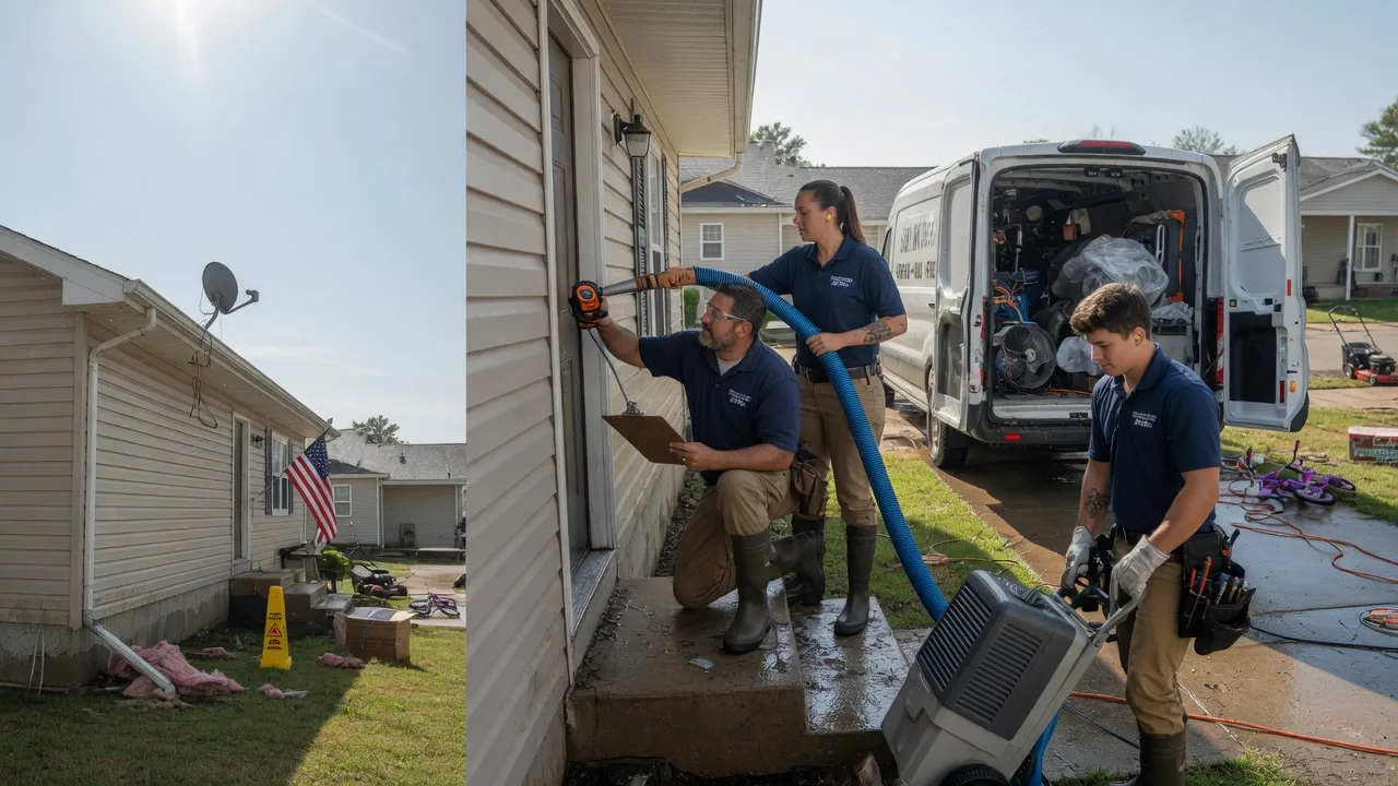 Ceiling Water Damage Restoration in Elwin, IL near me