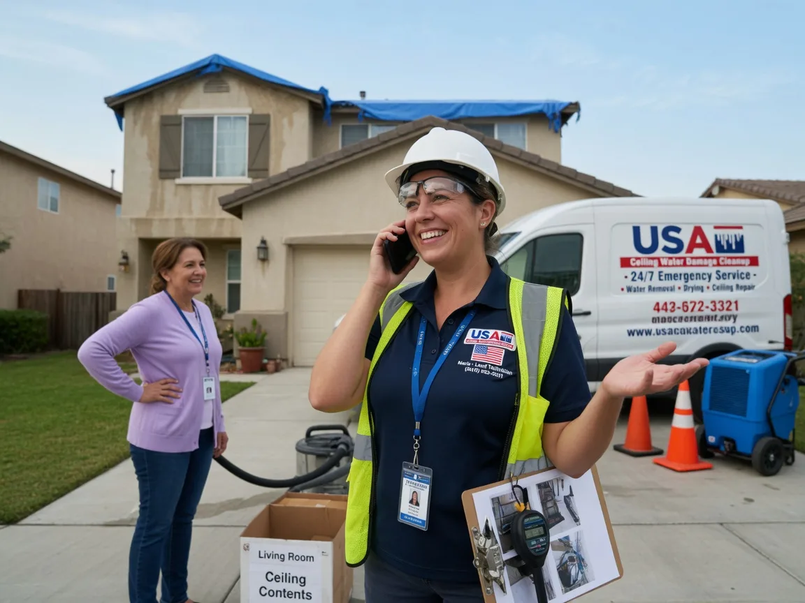 Ceiling Water Damage Restoration Elwin, IL FAQs